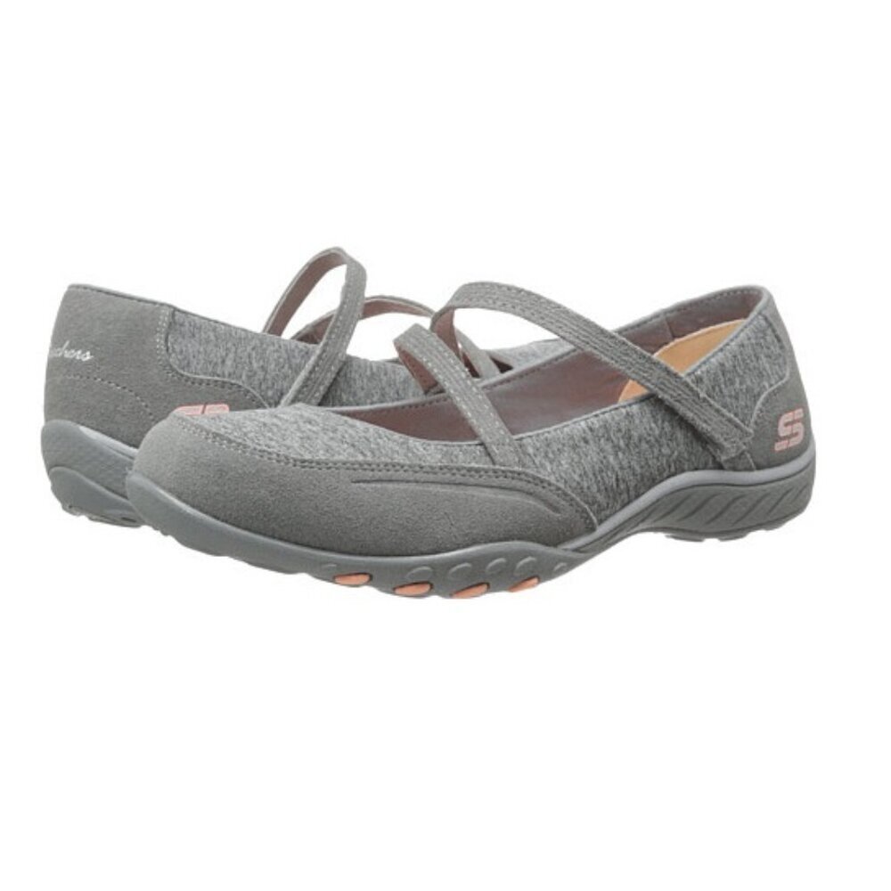 Skechers Sport Women's Miss Me Fashion Comfort Sneaker Grey Size 8